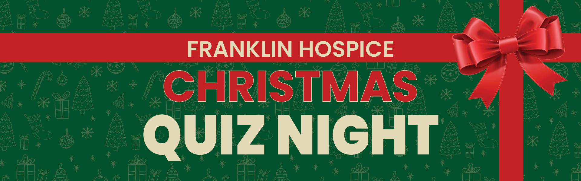 Christmas Quiz Night Event Page Banner