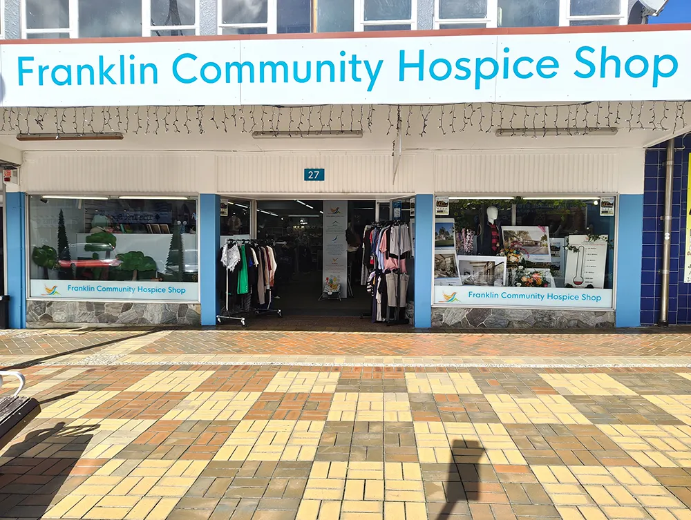 Inside the Franklin Hospice Shop