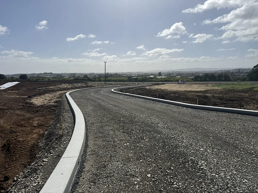 Franklin Hospice new building construction underway at Foy Road, Pukekohe
